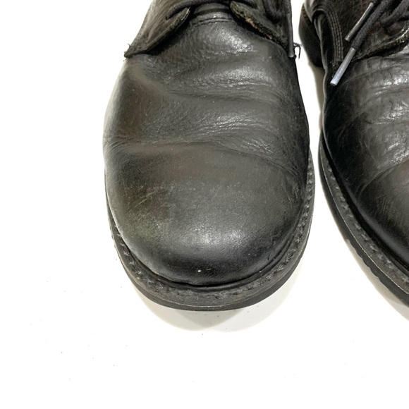Timberland Men Black Leather Shoe (size: 10) - Picture 4 of 16